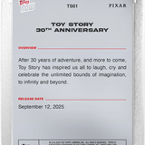 Disney Topps Now Toy Story 30th Anniversary 2025