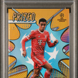 Jamal Musiala - Topps Finest UEFA Club Competitions 2022-23 Prized Footballers Gold /50 - PSA 10