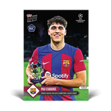 Pau Cubarsi Topps Now UCL 2023-24 #104 (rookie)