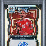 Christian Eriksen - Panini Select 2020 Signatures - PSA 9