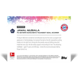 Jamal Musiala Topps Now Bundesliga 20-21 #6 (rookie)