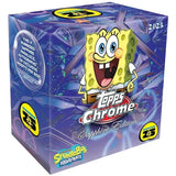 2025 Topps Chrome Spongebob Sapphire Edition Hobby Box