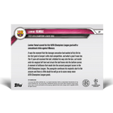 Lamine Yamal Topps Now UCL 2024-24 #17