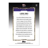 LeBron James Topps Now NBA 2025 #12