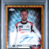 Kevin Magnussen – Topps Chrome Formula 1 2023 Gold Wave Autograph /50 – PSA 9