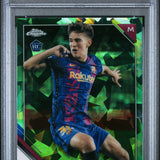 Gavi - Topps Chrome Sapphire 2021-22 Green /75 - PSA 10 (rookie)